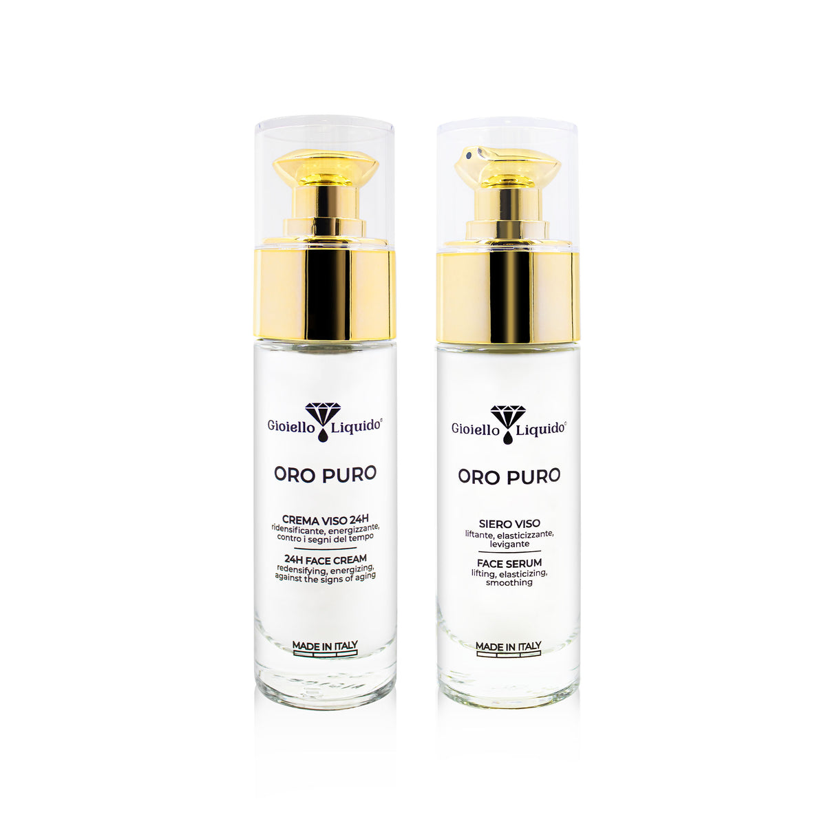 Zestaw Krem do twarzy “OroPuro” 30 ml & Serum do twarzy “Oro Puro” 30 ml