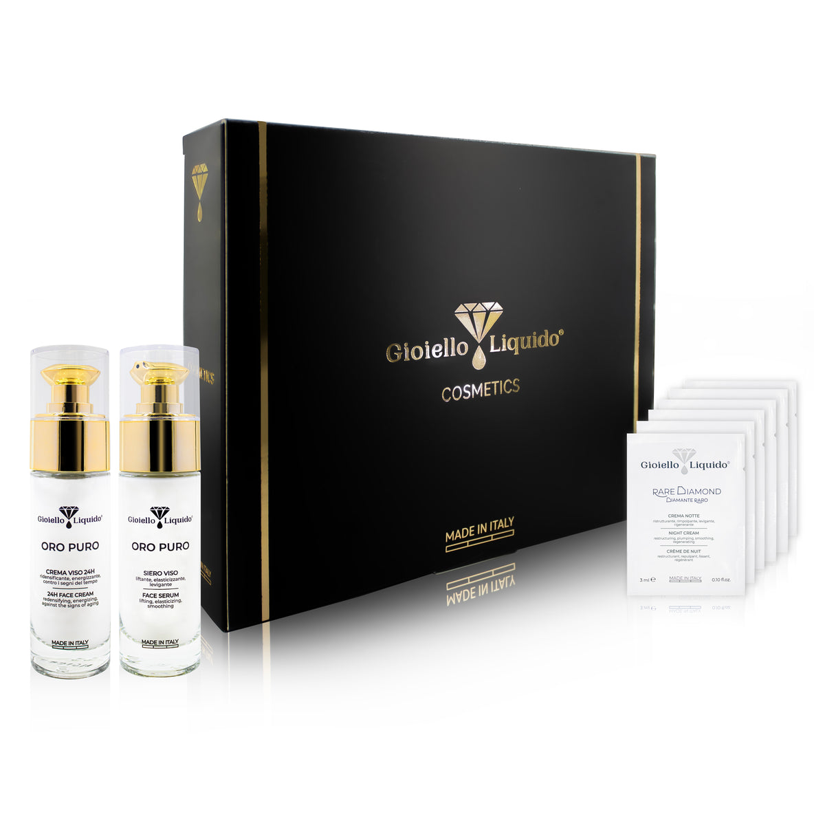 Zestaw Krem do twarzy “OroPuro” 30 ml & Serum do twarzy “Oro Puro” 30 ml