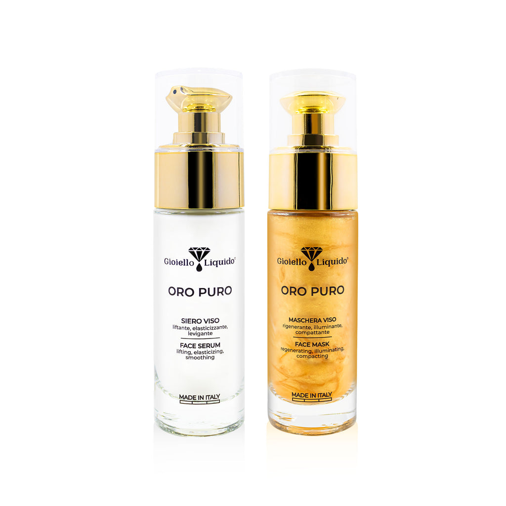 Zestaw Serum do twarzy “Oro Puro” 30 ml & Maska na twarz “Oro Puro” 30 ml