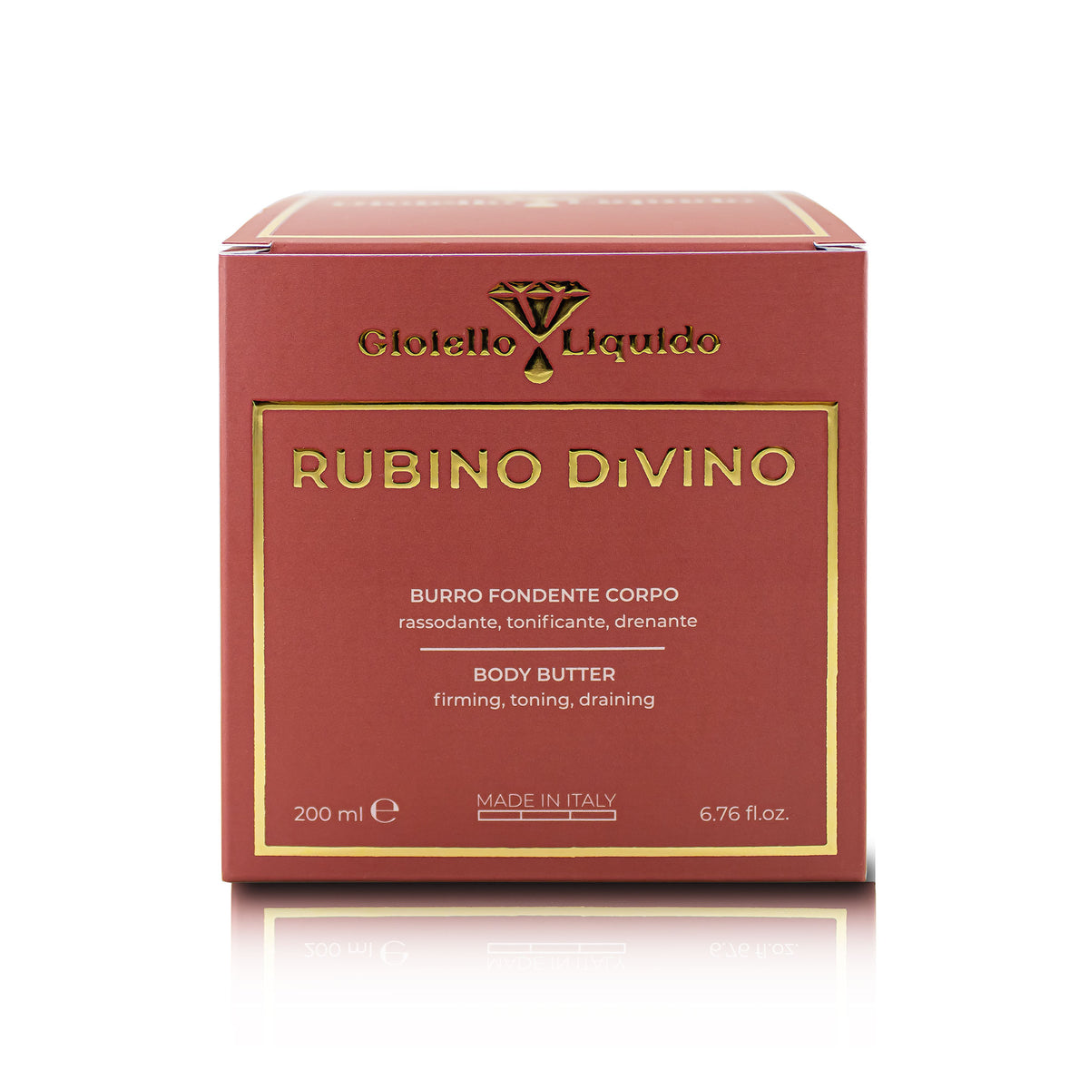 RUBINOWE MASŁO DO CIAŁA BURRO FONDENTE CORPO 200 ML