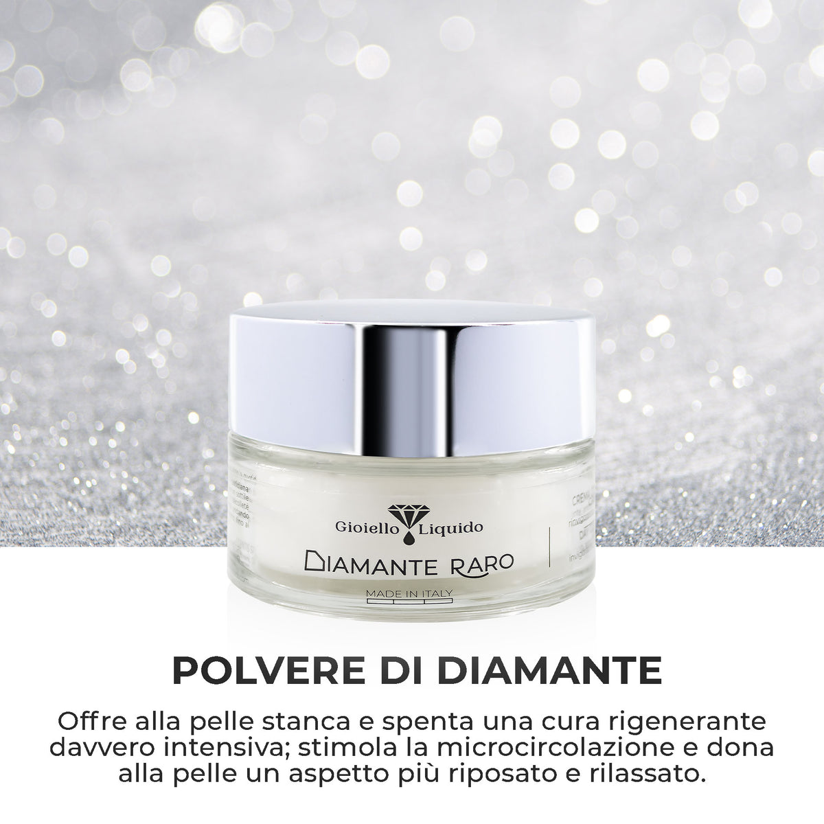 DIAMENTOWY KREM DO TWARZY NA DZIEŃ CREMA GIORNO VISO 50 ML