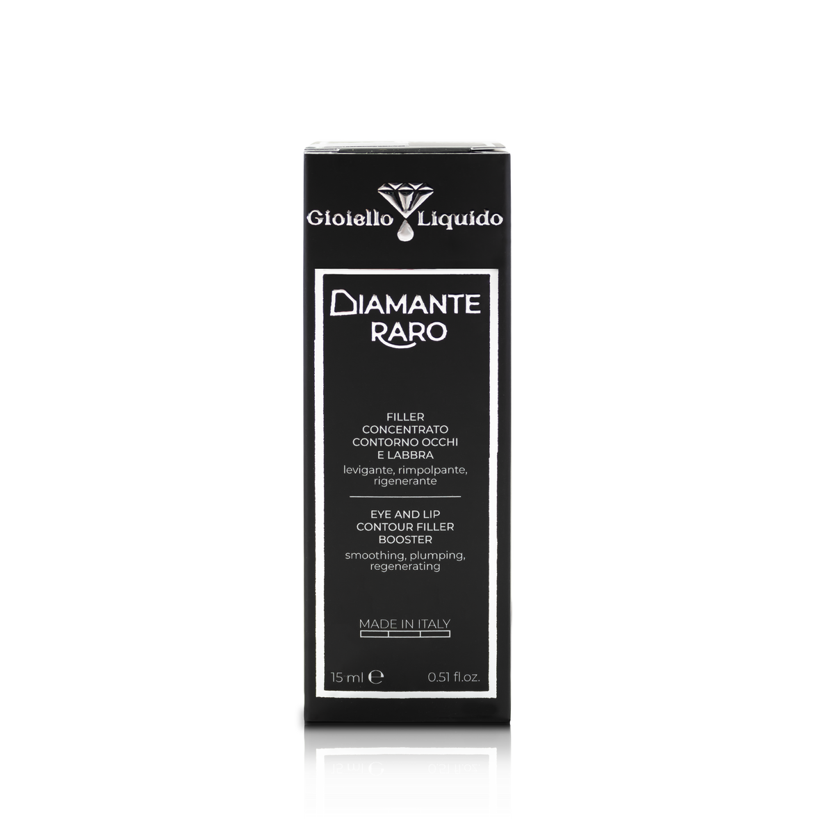 DIAMENTOWY WYPEŁNIAJĄCY FILLER POD OCZY I DO UST FILLER CONTORNO OCCHI E LABBRA 15 ML