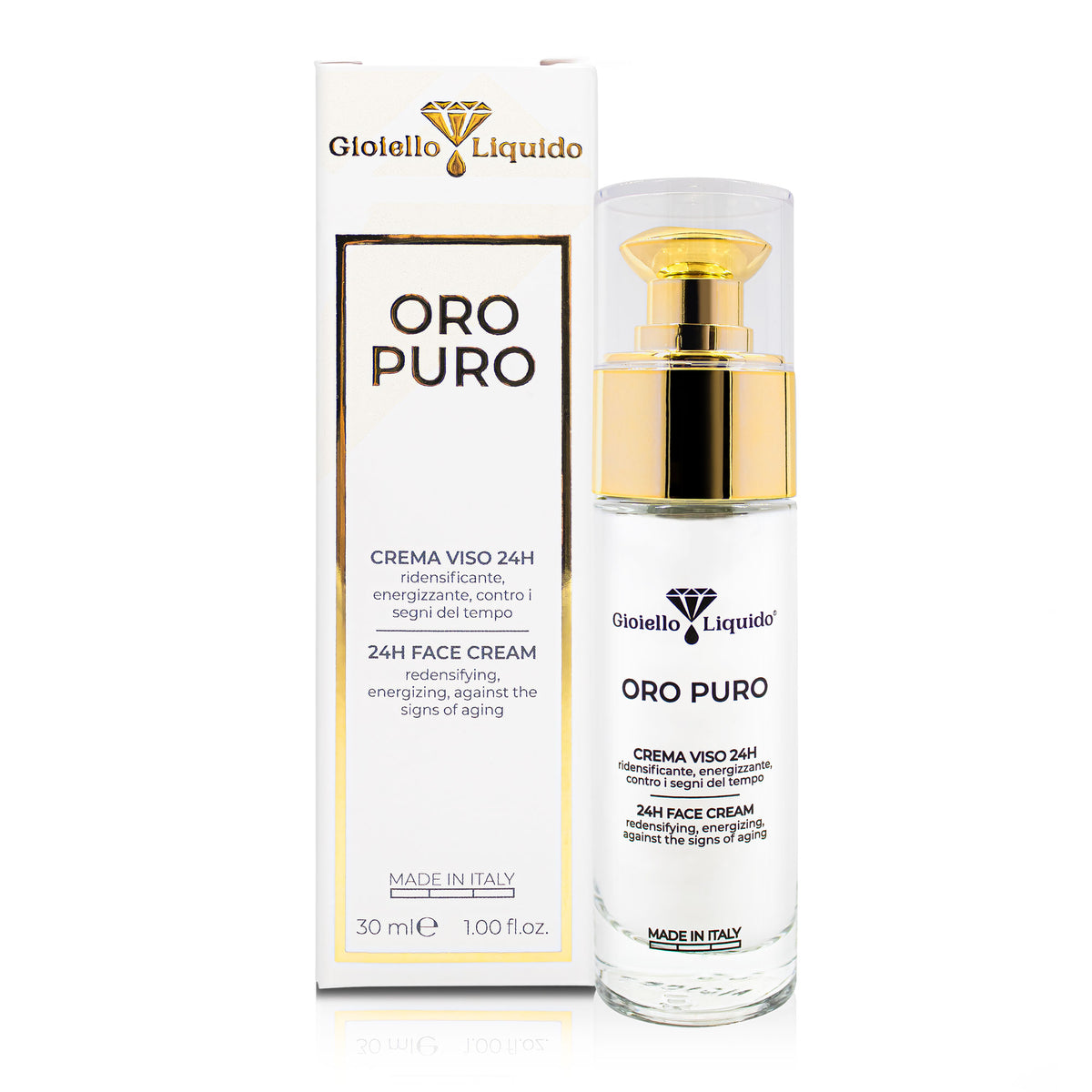 24H KREM DO TWARZY ZE ZŁOTEM CREMA VISO 24H 30 ML