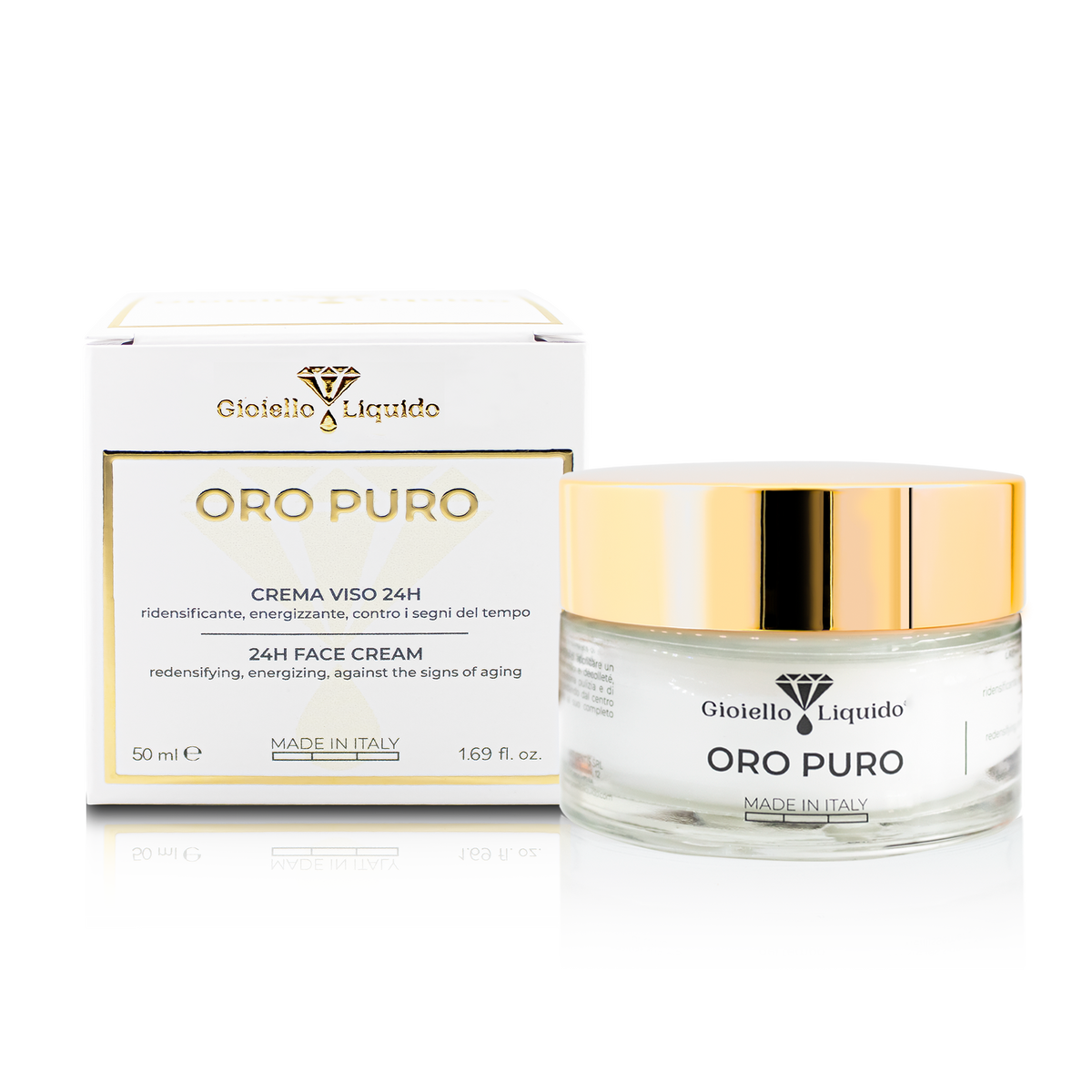 24H KREM DO TWARZY ZE ZŁOTEM CREMA VISO 24H 50 ML