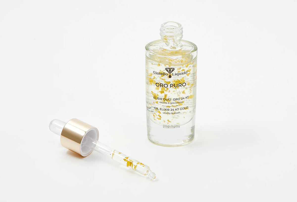 OLEJKOWY ELIKSIR 24 KT ZŁOTO ELISIR OLIO ORO 24KT VISO 30 ML