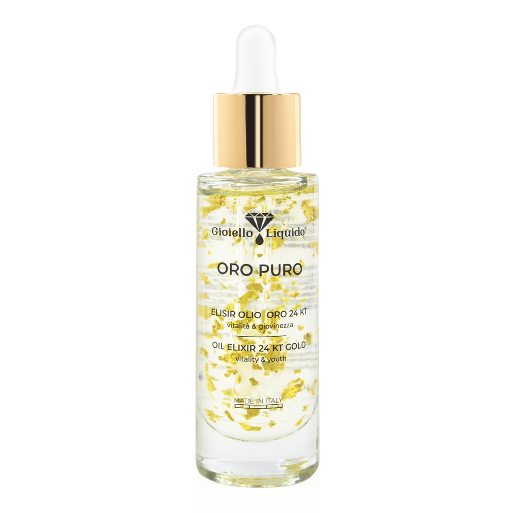 OLEJKOWY ELIKSIR 24 KT ZŁOTO ELISIR OLIO ORO 24KT VISO 30 ML