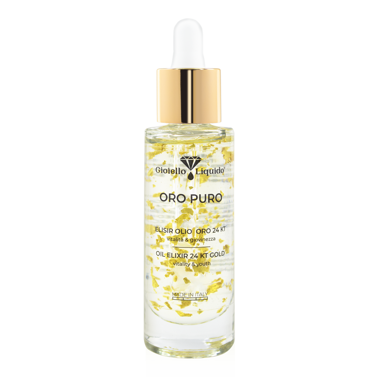 OLEJKOWY ELIKSIR 24 KT ZŁOTO ELISIR OLIO ORO 24KT VISO 30 ML