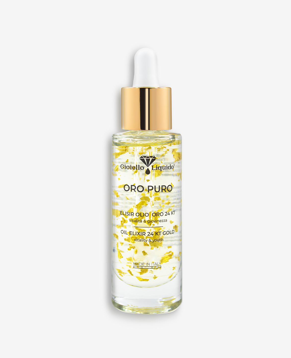 OLEJKOWY ELIKSIR 24 KT ZŁOTO ELISIR OLIO ORO 24KT VISO 30 ML
