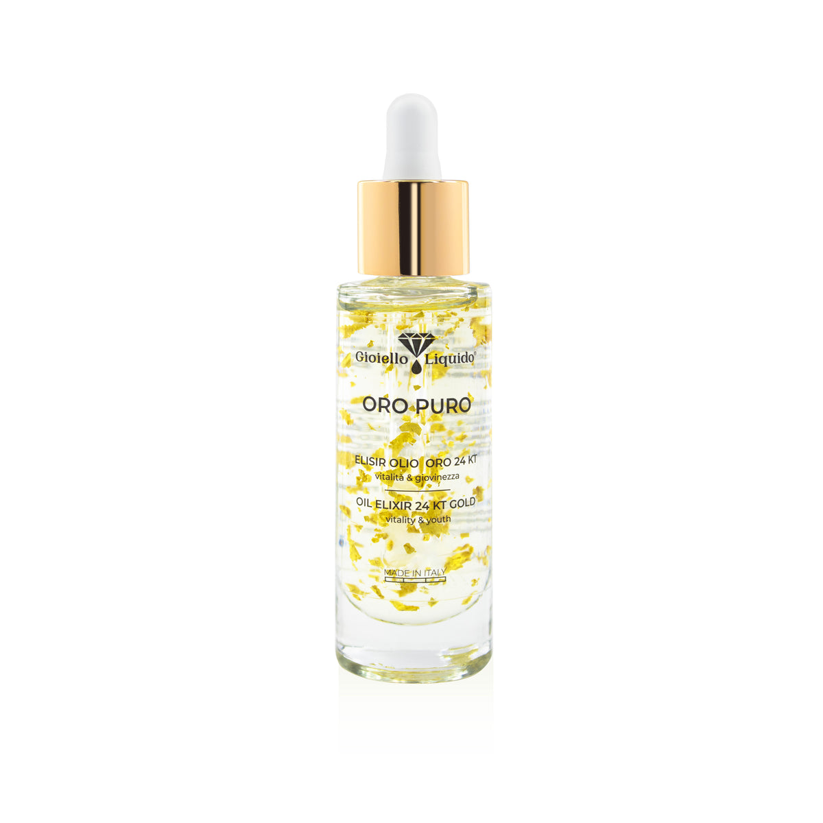 OLEJKOWY ELIKSIR 24 KT ZŁOTO ELISIR OLIO ORO 24KT VISO 30 ML