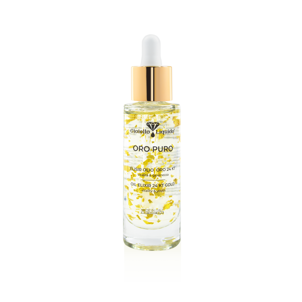 OLEJKOWY ELIKSIR 24 KT ZŁOTO ELISIR OLIO ORO 24KT VISO 30 ML