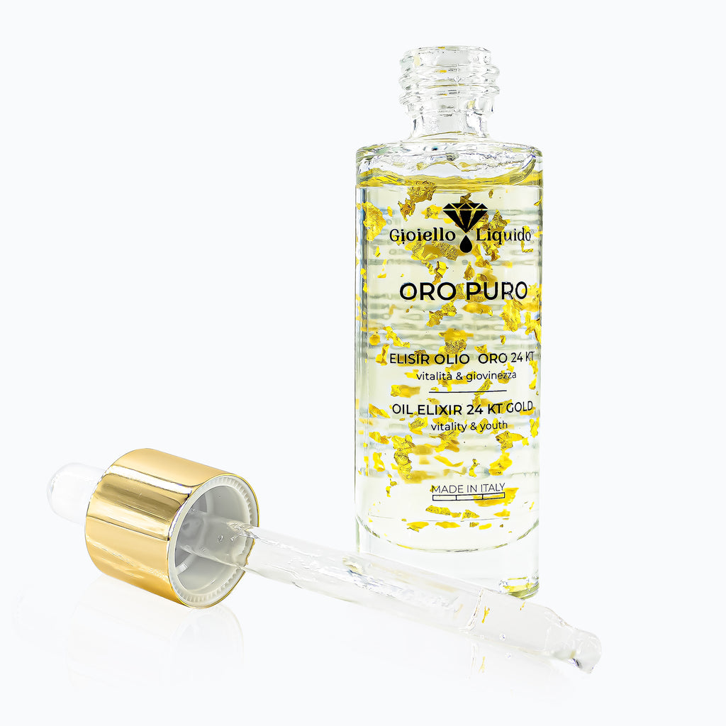 OLEJKOWY ELIKSIR 24 KT ZŁOTO ELISIR OLIO ORO 24KT VISO 30 ML