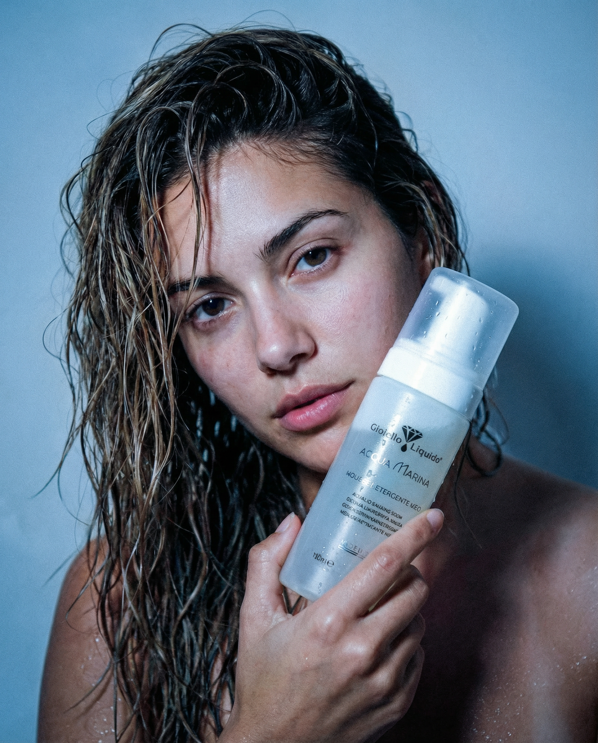PIANKA DO OCZYSZCZANIA TWARZY Z WODĄ MORSKĄ MOUSSE DETERGENTE VISO 150 ML