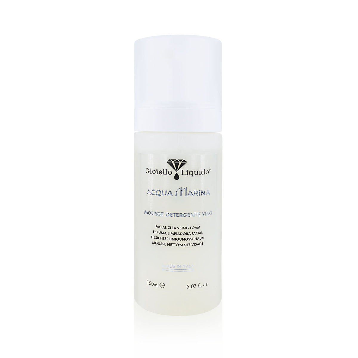 PIANKA DO OCZYSZCZANIA TWARZY Z WODĄ MORSKĄ MOUSSE DETERGENTE VISO 150 ML