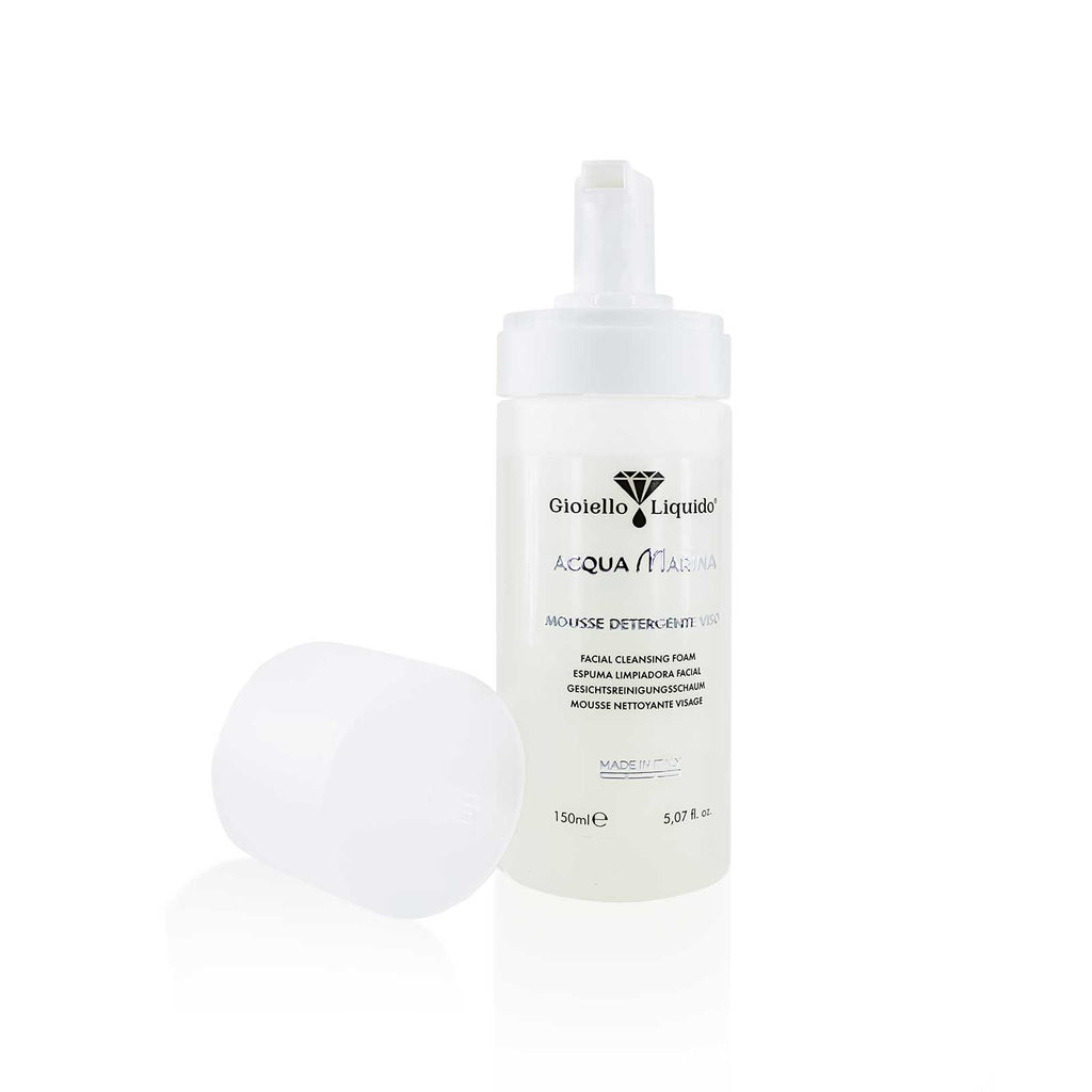 PIANKA DO OCZYSZCZANIA TWARZY Z WODĄ MORSKĄ MOUSSE DETERGENTE VISO 150 ML