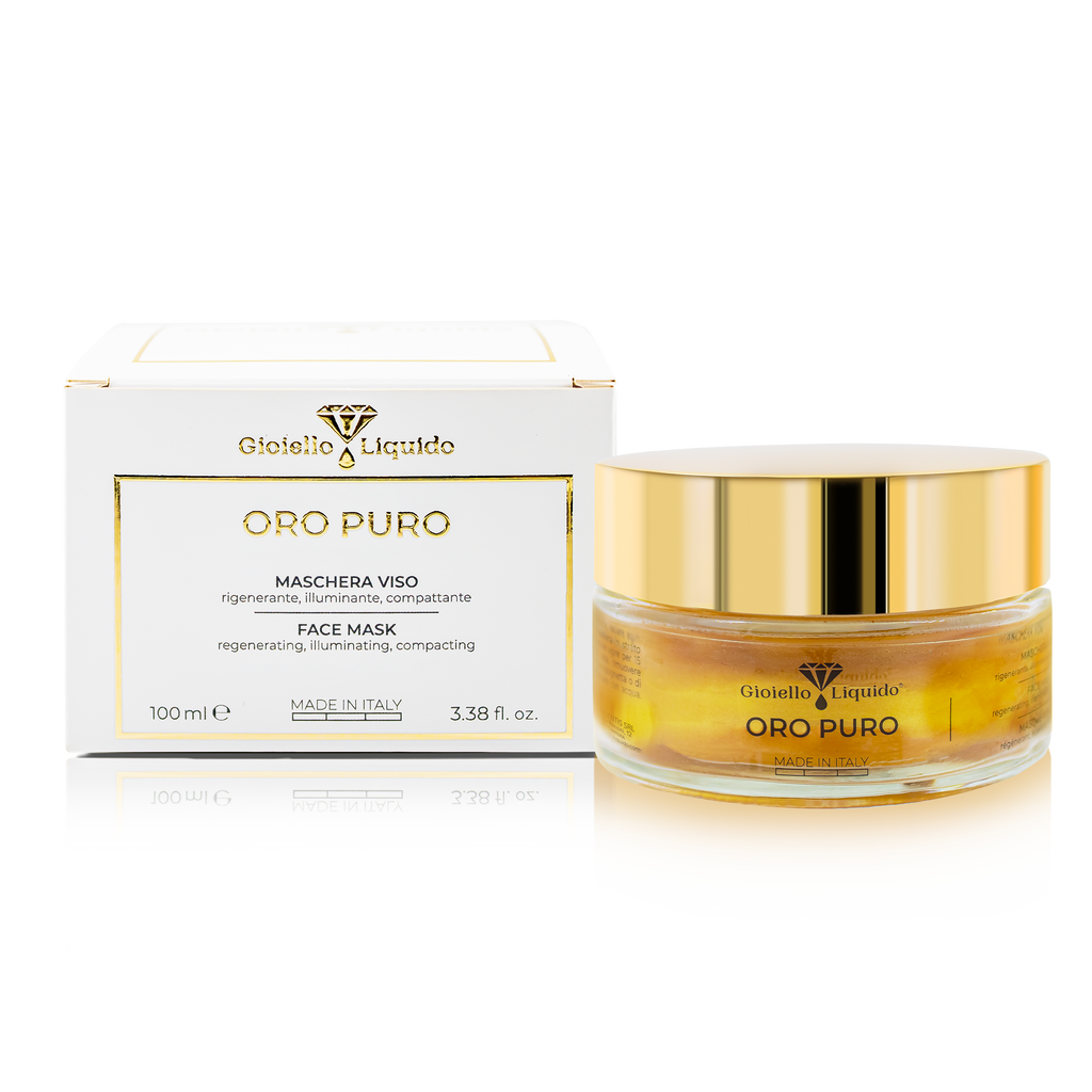 MASKA NA TWARZ ZE ZŁOTEM MASCHERA VISO 100 ML
