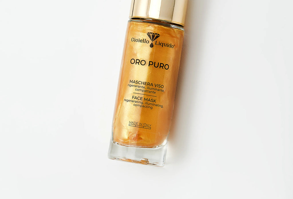 MASKA NA TWARZ ZE ZŁOTEM MASCHERA VISO 30 ML