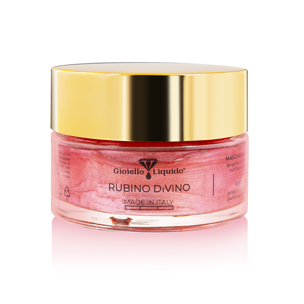 MASKA DO TWARZY Z PYŁEM RUBINOWYM MASCHERA VISO POLVERE DI RUBINO 50 ML