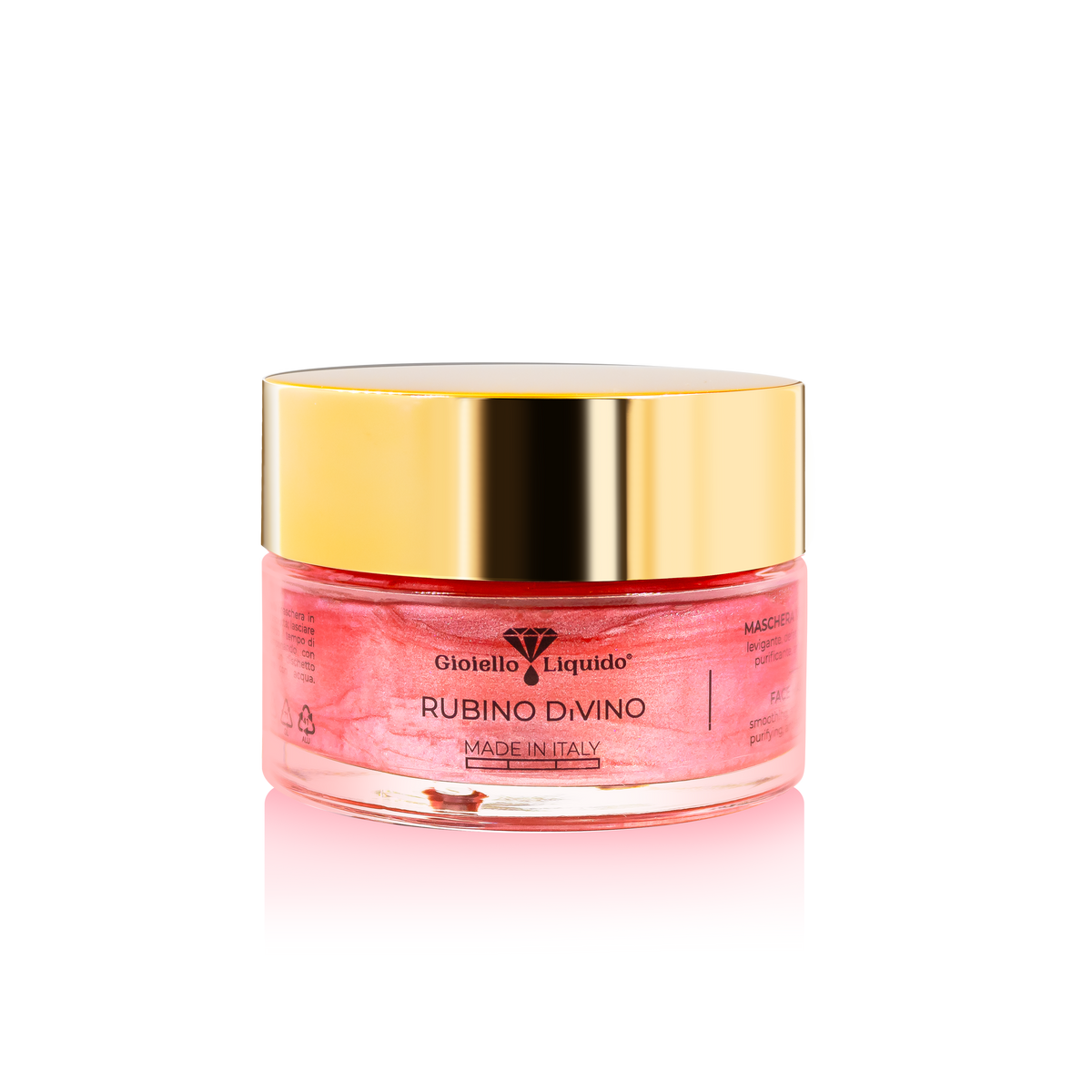 MASKA DO TWARZY Z PYŁEM RUBINOWYM MASCHERA VISO POLVERE DI RUBINO 50 ML