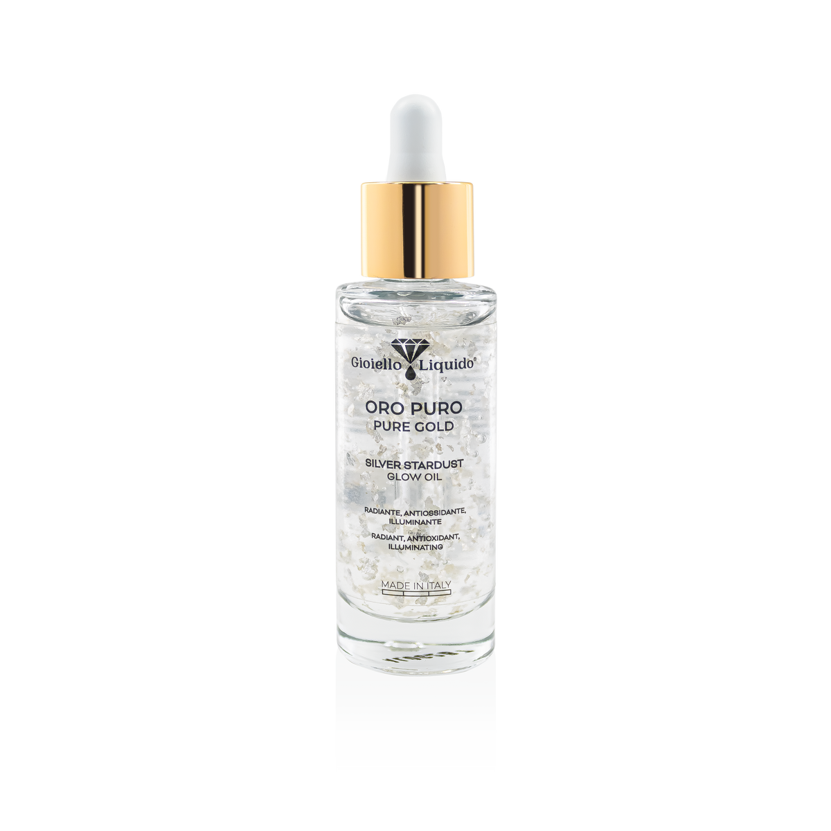 SILVER STARDUST OLEJEK ROZŚWIETLAJĄCY OLIO VISO CON ARGENTO PURO 30 ML