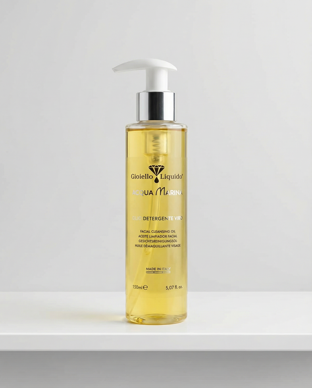 OLEJEK DO CZYSZCZENIA TWARZY Z WODĄ MORSKĄ
OLIO DETERGENTE VISO 150 ML