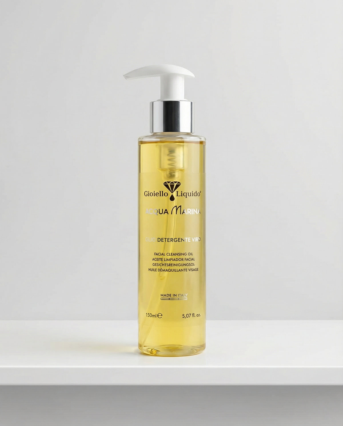 OLEJEK DO CZYSZCZENIA TWARZY Z WODĄ MORSKĄ
OLIO DETERGENTE VISO 150 ML