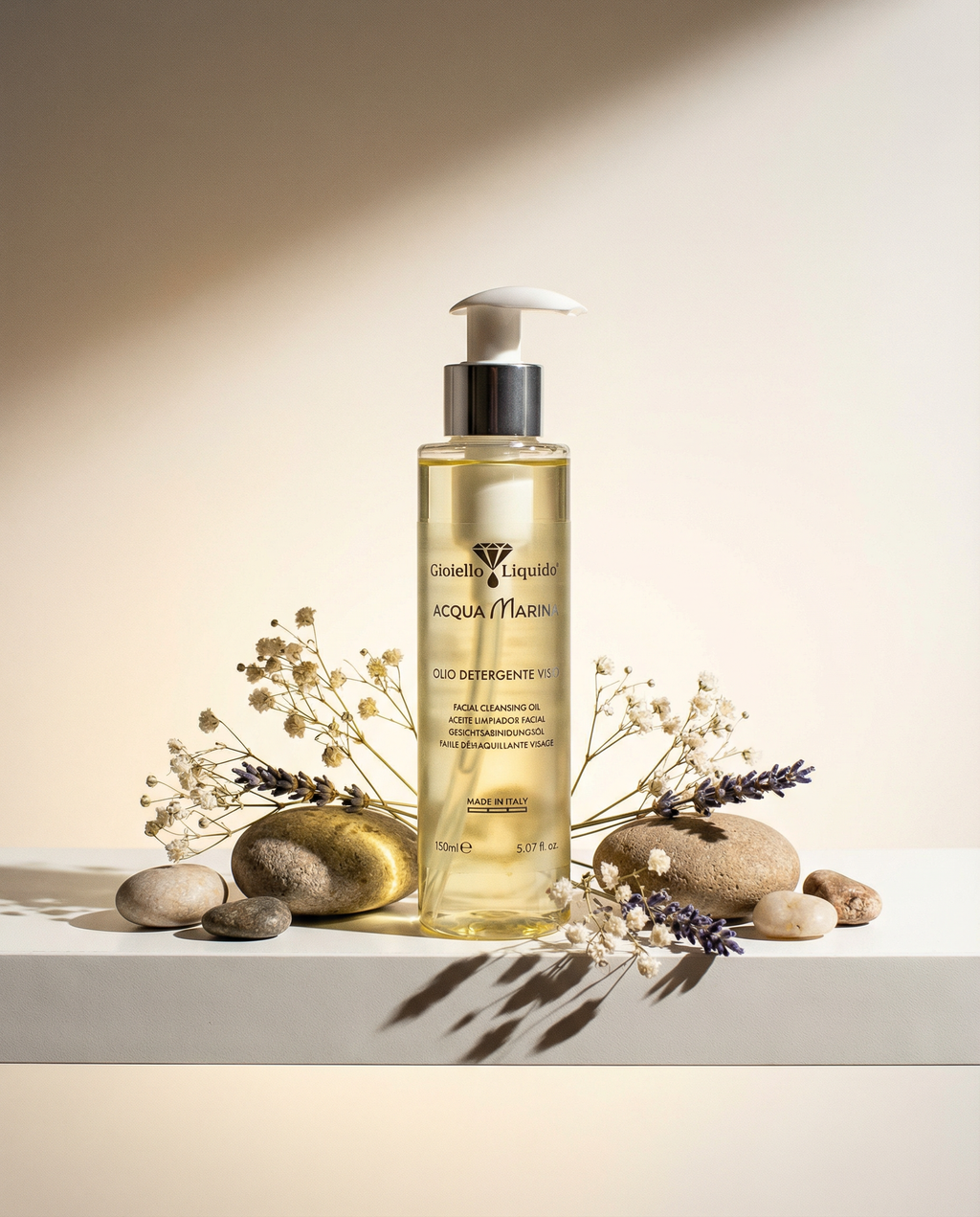 OLEJEK DO CZYSZCZENIA TWARZY Z WODĄ MORSKĄ
OLIO DETERGENTE VISO 150 ML