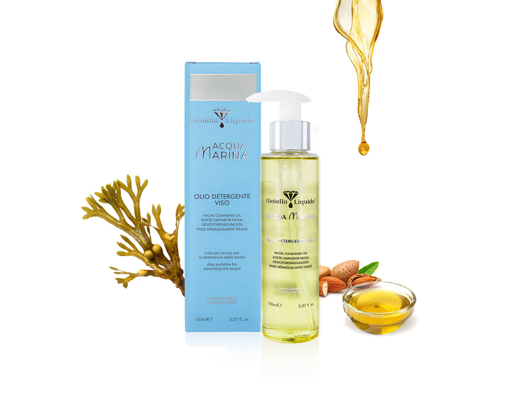OLEJEK DO CZYSZCZENIA TWARZY Z WODĄ MORSKĄ
OLIO DETERGENTE VISO 150 ML