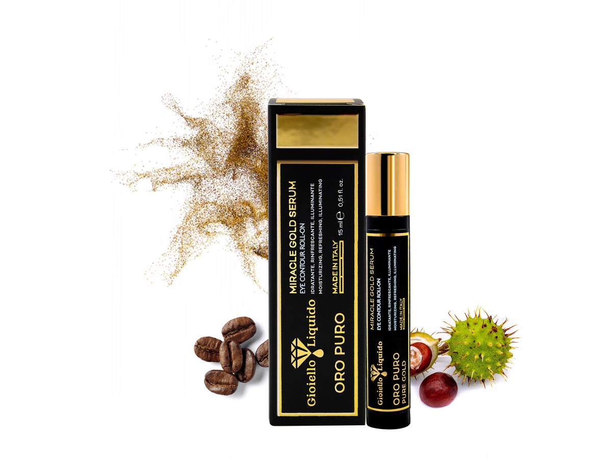 SERUM POD OCZY MIRACLE GOLD ROLL-ON CONTORNO OCCHI 15 ML