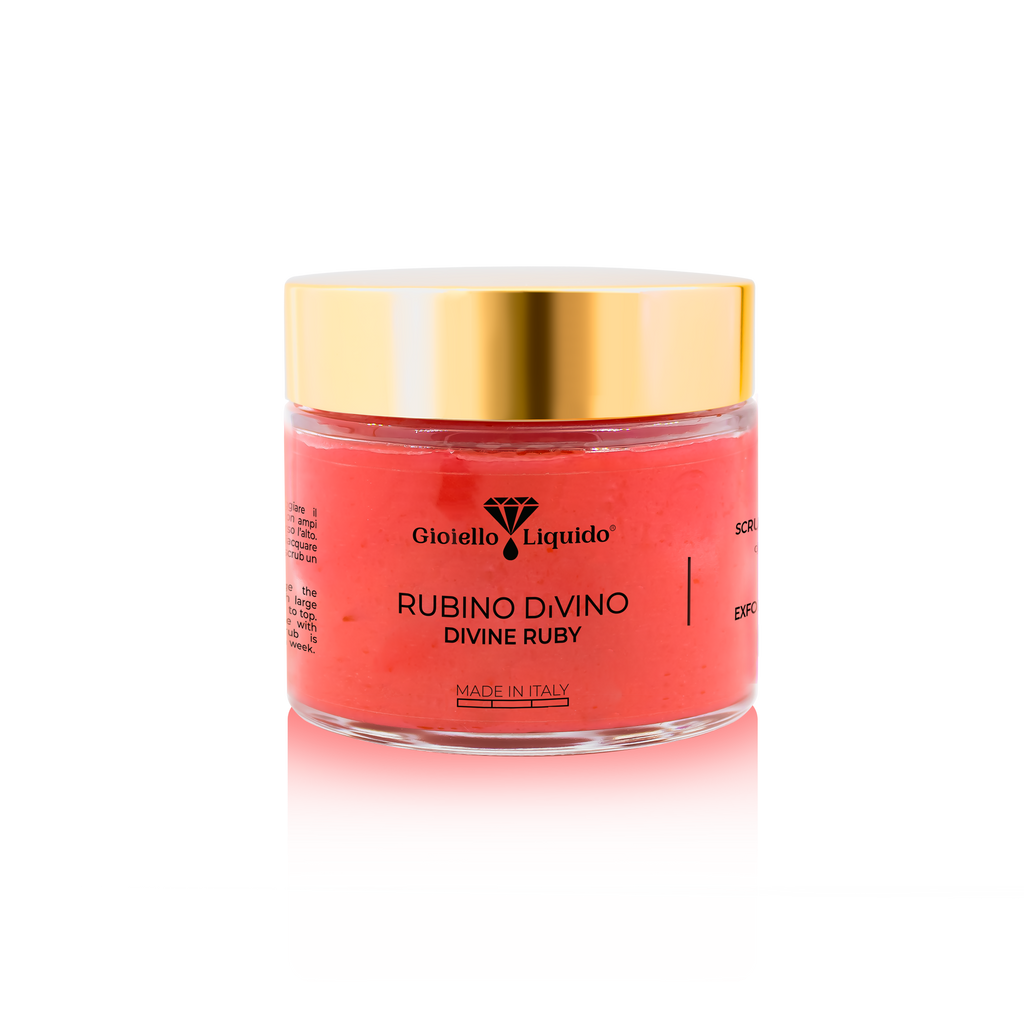 ZŁUSZCZAJĄCY PEELING RUBINOWY DO CIAŁA SCRUB ESFOLIANTE CORPO 200 ML