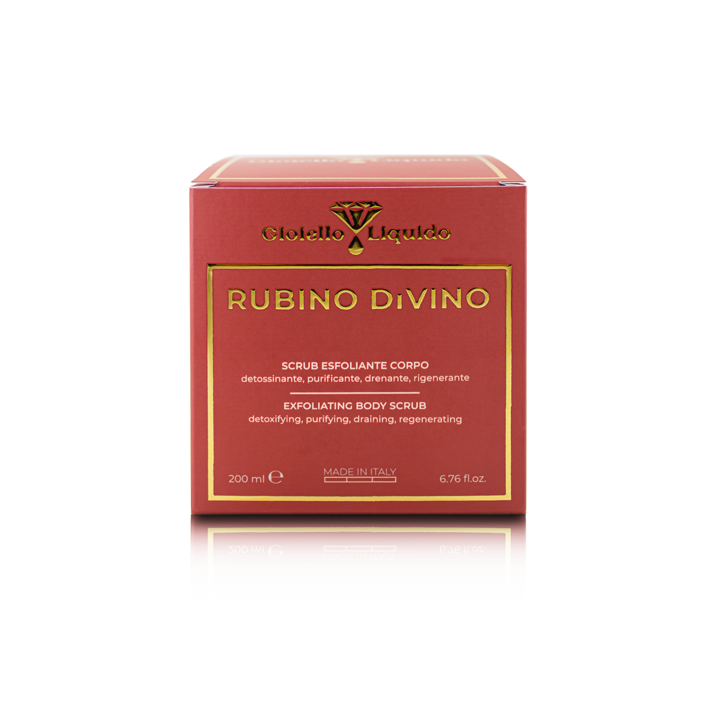 ZŁUSZCZAJĄCY PEELING RUBINOWY DO CIAŁA SCRUB ESFOLIANTE CORPO 200 ML