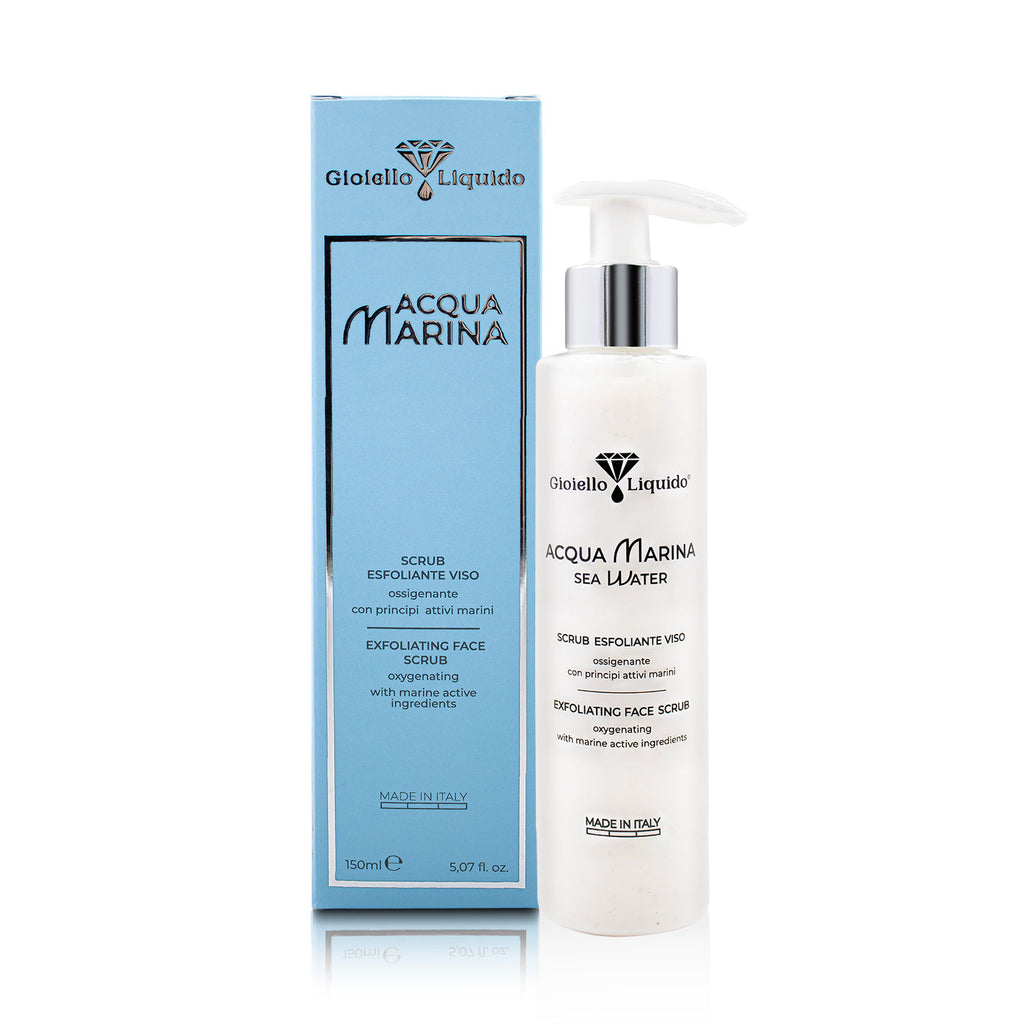 ZŁUSZCZAJĄCY PEELING DO TWARZY Z WODĄ MORSKĄ SCRUB ESFOLIANTE VISO 150 ML