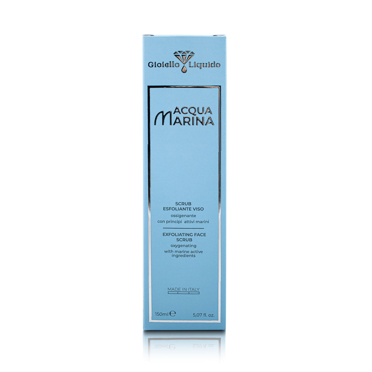 ZŁUSZCZAJĄCY PEELING DO TWARZY Z WODĄ MORSKĄ SCRUB ESFOLIANTE VISO 150 ML