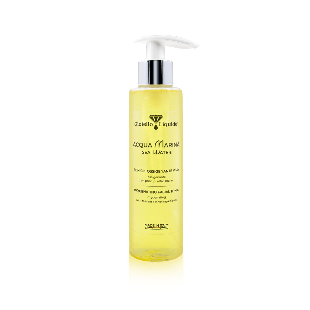 DOTLENIAJĄCY TONIK DO TWARZY Z WODĄ MORSKĄ
TONICO OSSIGENANTE VISO 150 ML