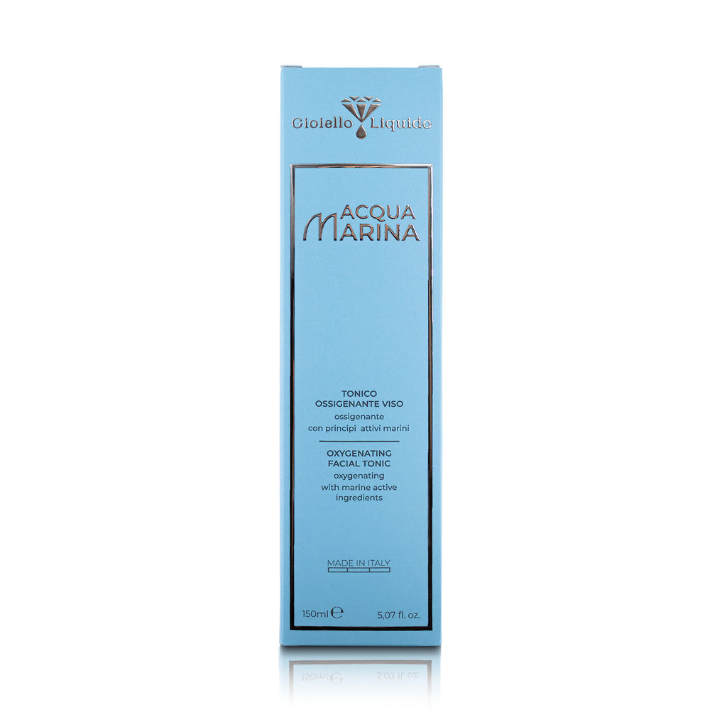 DOTLENIAJĄCY TONIK DO TWARZY Z WODĄ MORSKĄ
TONICO OSSIGENANTE VISO 150 ML